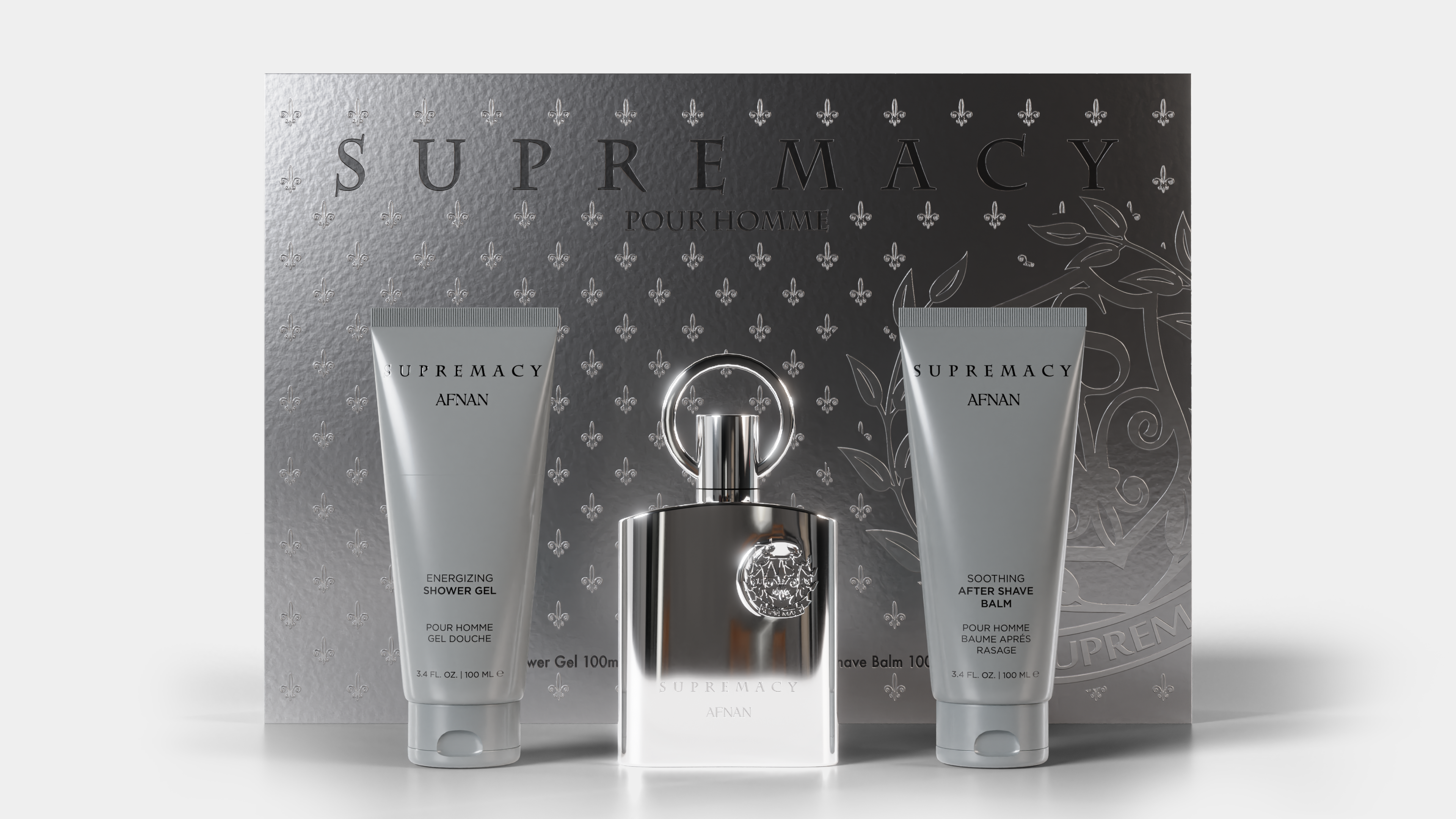 GESCHENKSET SUPREMACY SILVER