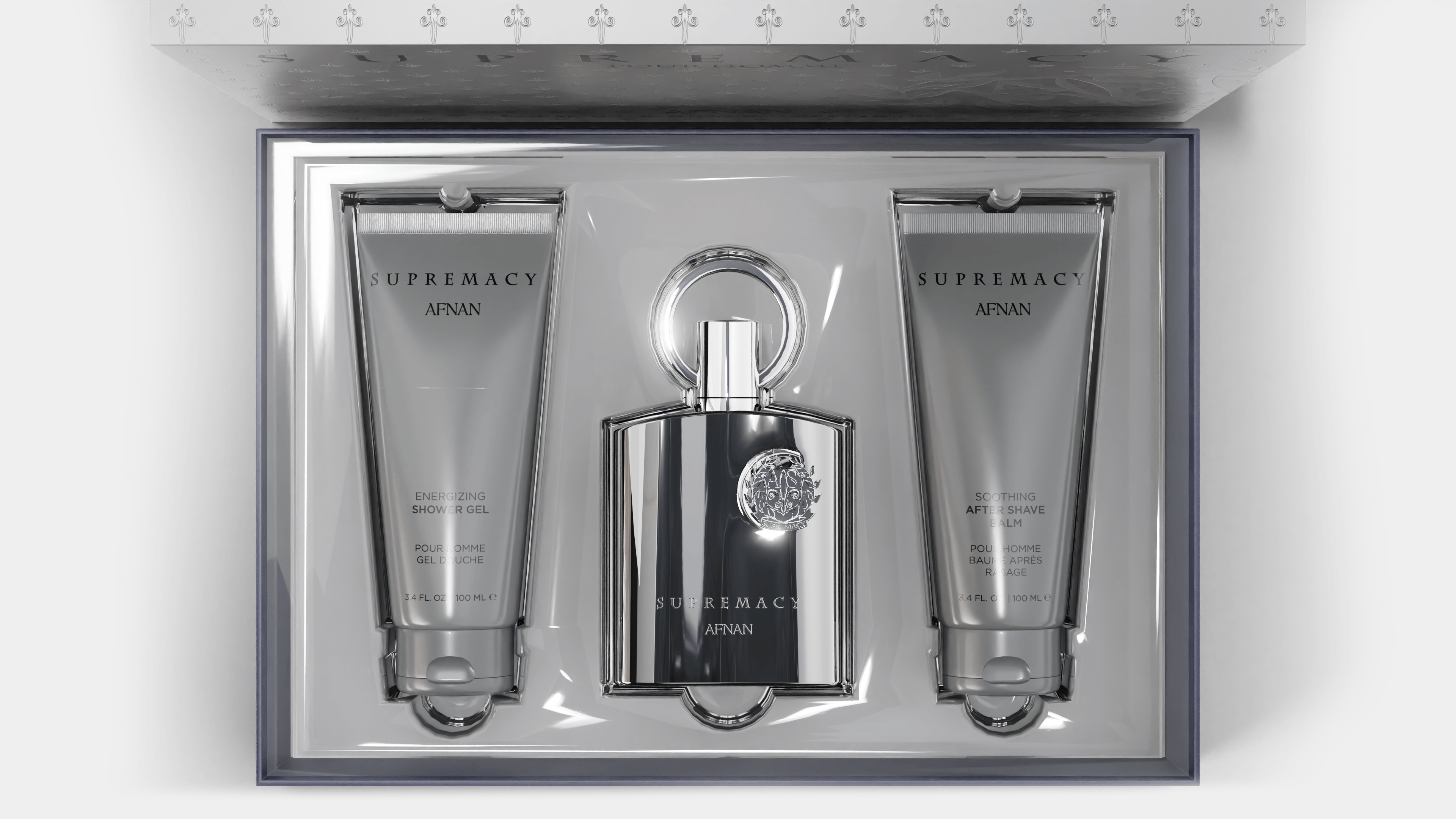 GESCHENKSET SUPREMACY SILVER